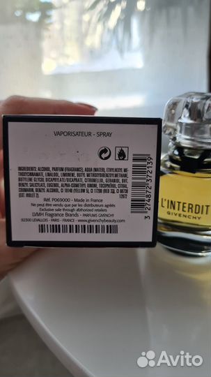 Духи женские оригинал Givenchy