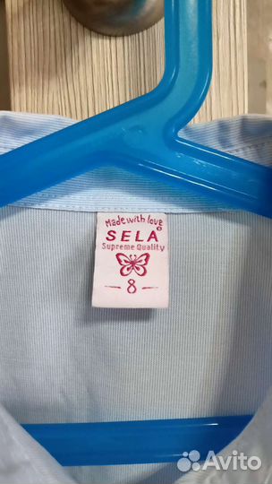 Школьная рубашка на девочку