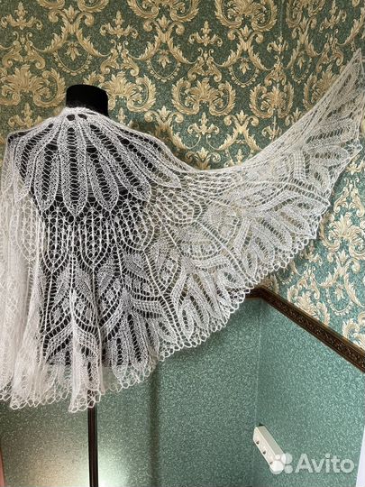 Шаль паутинка
