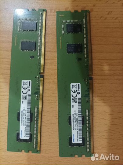 Оперативная память ddr4 4 gb samsung для пк