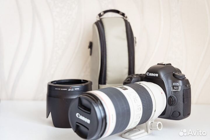 Фотоаппарат Canon 5D mark iv + 70-200mm f/2.8L II