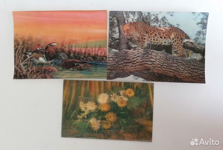 Открытки стерео СССР и Япония