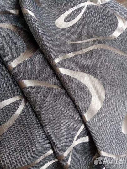 Шторы новые блэкаут рогожка 3м