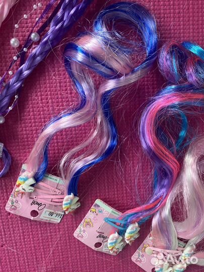 Цветные пряди для волос