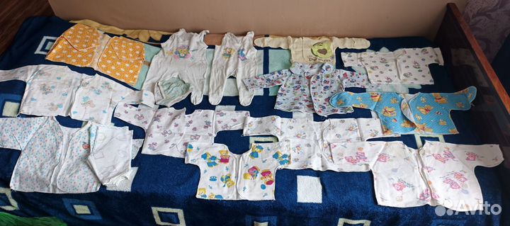 Ползунки и распашонки пакетом