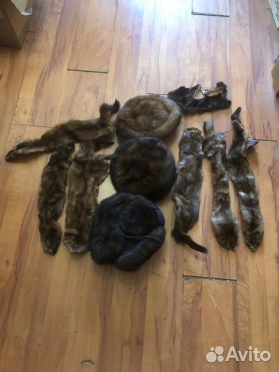 Шкура норки фабричная выделка