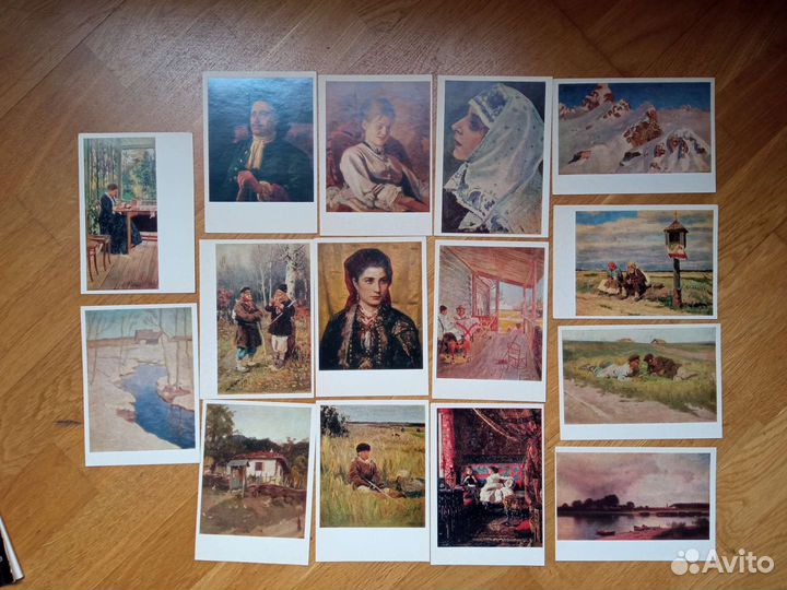 Наборы открыток живопись соцреализм
