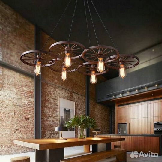 Люстры в стиле ретро, прованс, кантри, лофт