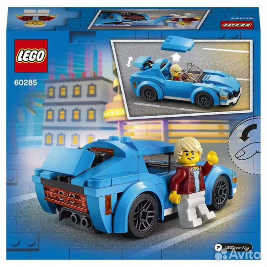 Конструктор lego City 60285 Спортивный автомобиль