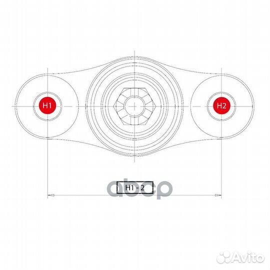 Опора шаровая lexus: IS250 05, GS300 06, GS35