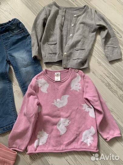 Вещи пакетом на девочку 86 92 размер
