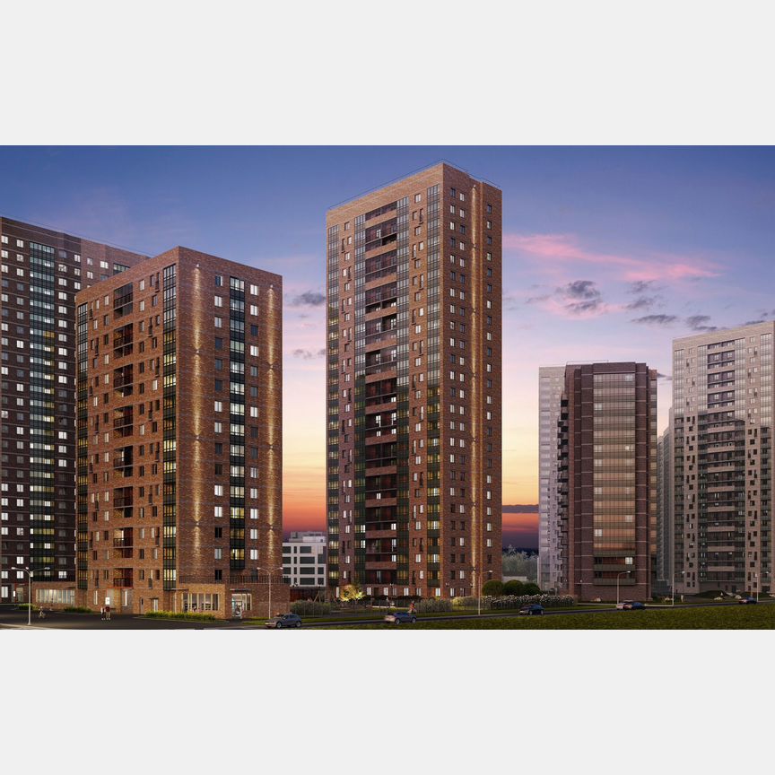 1-к. квартира, 39,4 м², 2/27 эт.