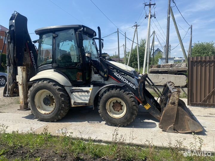 Экскаватор погрузчик hidromek 102b