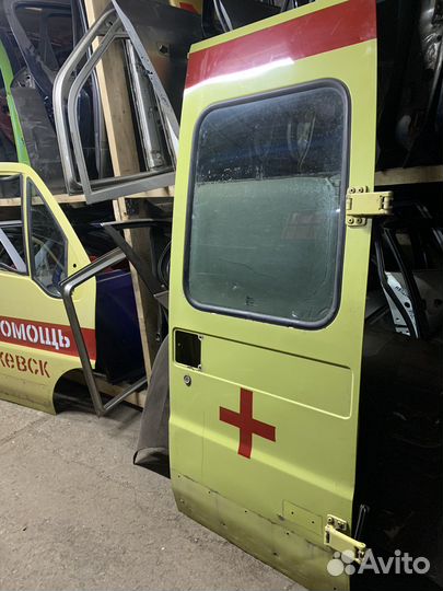 Задняя дверь правая fiat ducato 244