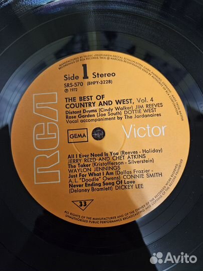 Various – The Best Of Country And West Volume 4