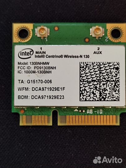 Модуль Wi-Fi + Bluetooth для ноутбука