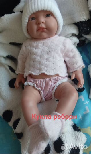Кукла реборн силиконовая девочка