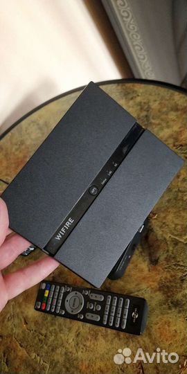 TV приставка медиаплеер с роутером