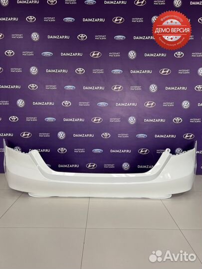 Бампер Задний Toyota Camry 70 (2018) super white