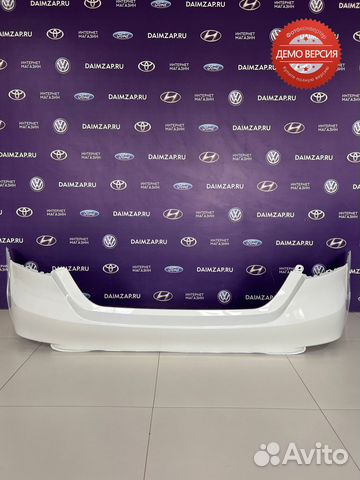 Бампер Задний Toyota Camry 70 (2018) super white