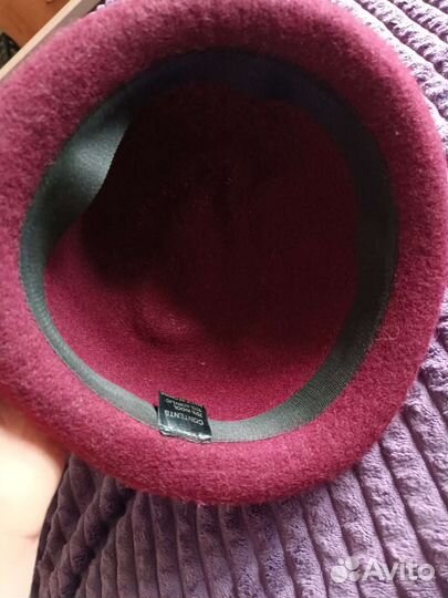 Шляпа фетровая женская