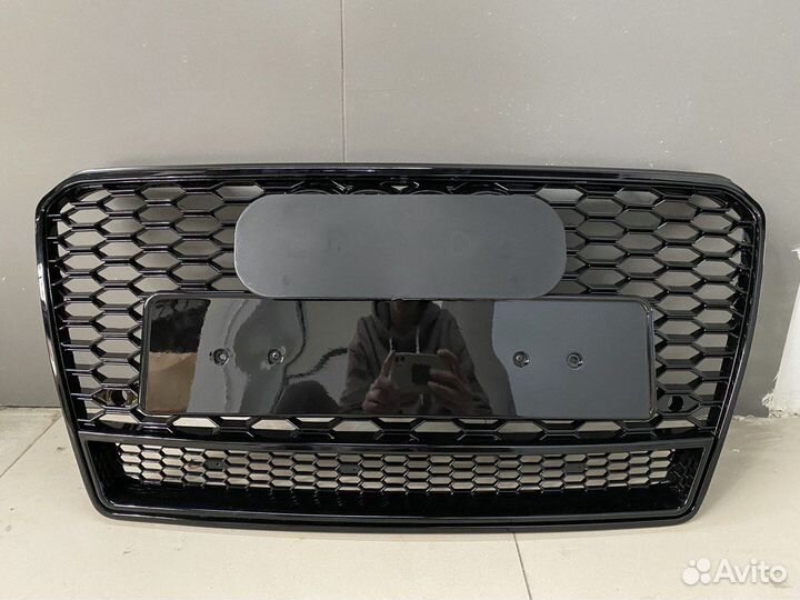 Решетка RS стиль для Audi A7 4G дорест кватро