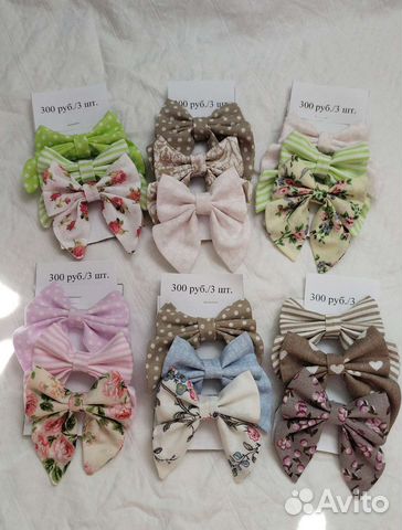 Бантики ручной работы