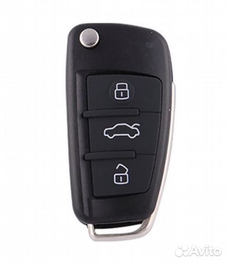 Чехол на ключ Audi / Ауди Carbon 2009-2015