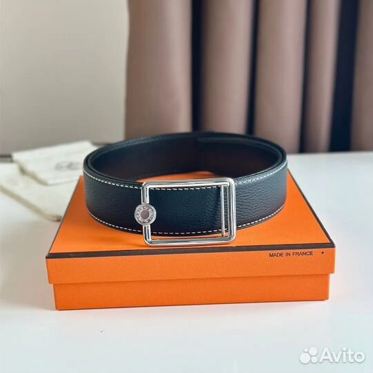 Ремень Hermes Herbag серебро В наличии