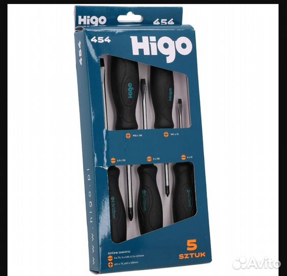 Набор отвёрток Higo