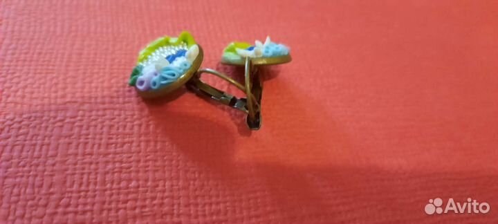 Серьги ручная работа