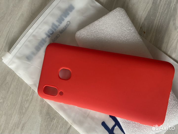 Чехол силиконовый на телефон samsung А30
