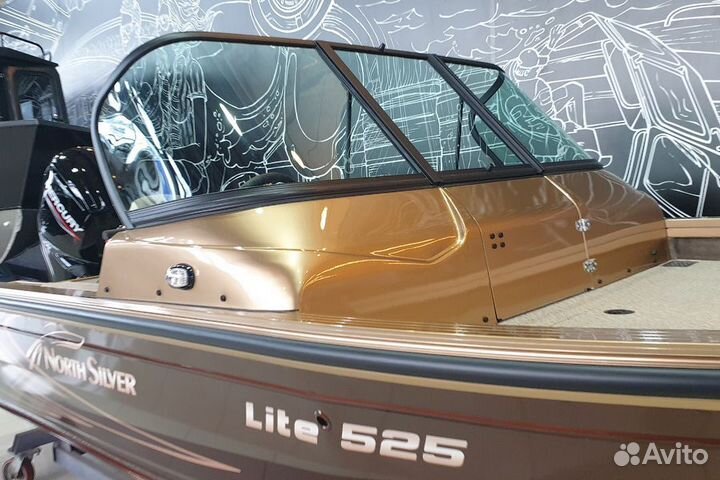 Катер-лодка NorthSilver 525 Lite витрина