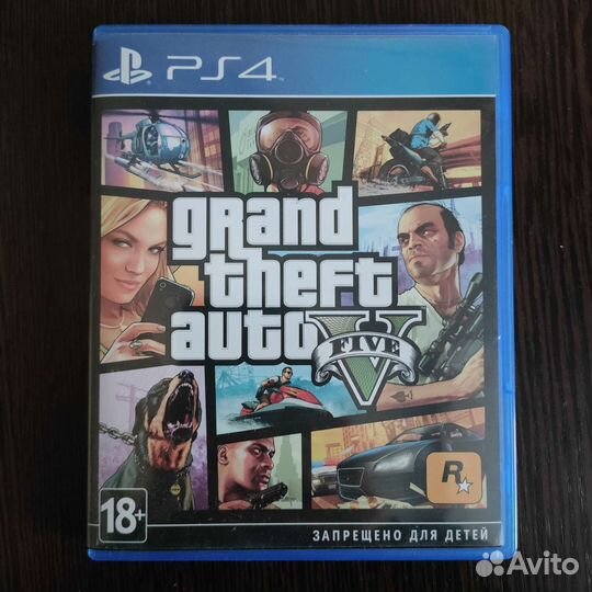 Игра гта 5 на Playstation 4