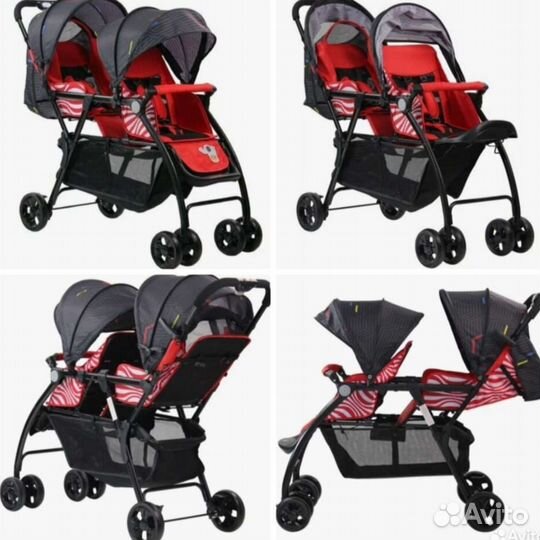 Для двойни или погодок коляска