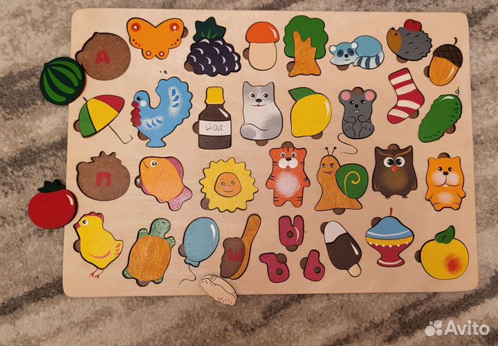 Развивающие игрушки пазлы