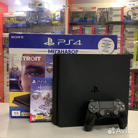 Sony PS4 slim 1тб