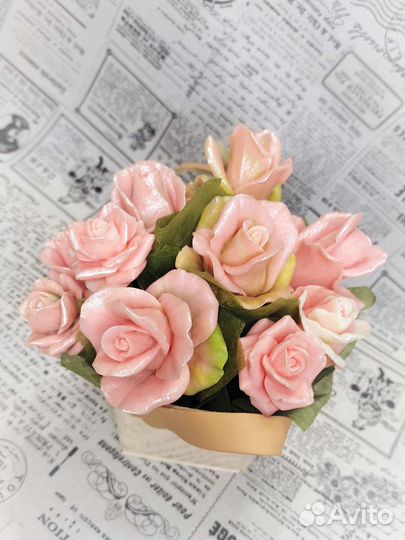 Букет-подарок из мыла ручной работы