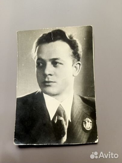 Автограф с фотографией С.Я. Лемешев