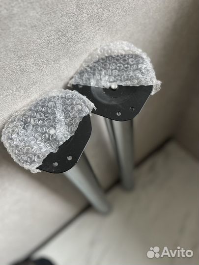 Мебельные ножки хром (высота 83 см)