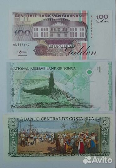 Банкноты разных стран