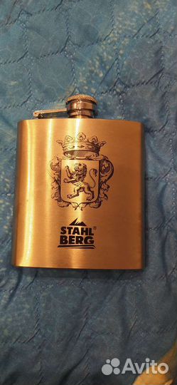 Фляжка для крепких напитков stahl berg