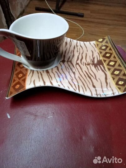 Чашка с блюдцем