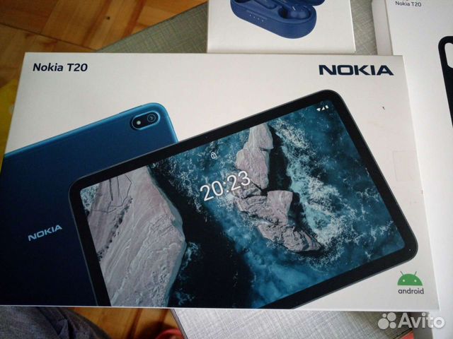 Новый Планшет nokia t20 4/64 чехол, наушники