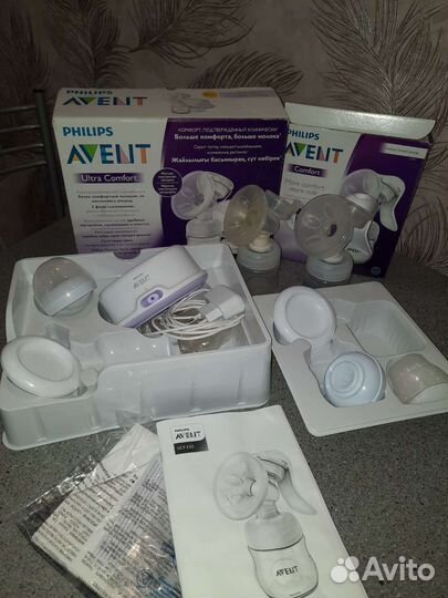 Молокоотсос ручной и электрический