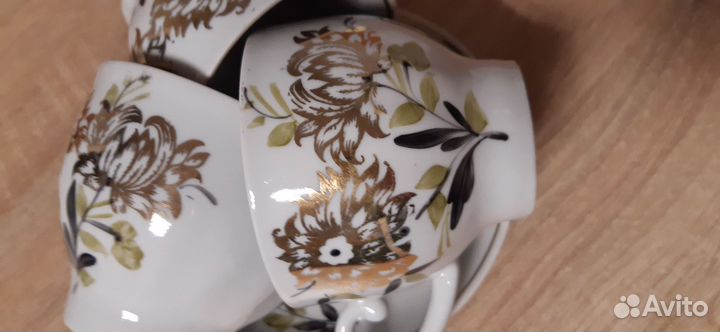Чайная пара фарфор бфз