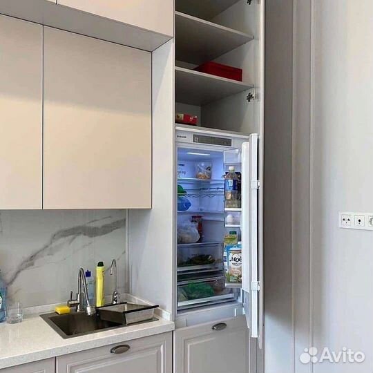 Прямой кухонный гарнитур