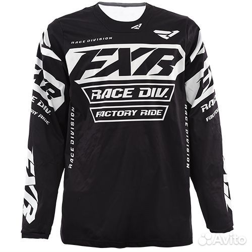 Джерси FXR Cold Cross RR Black 191115-1000 (S)