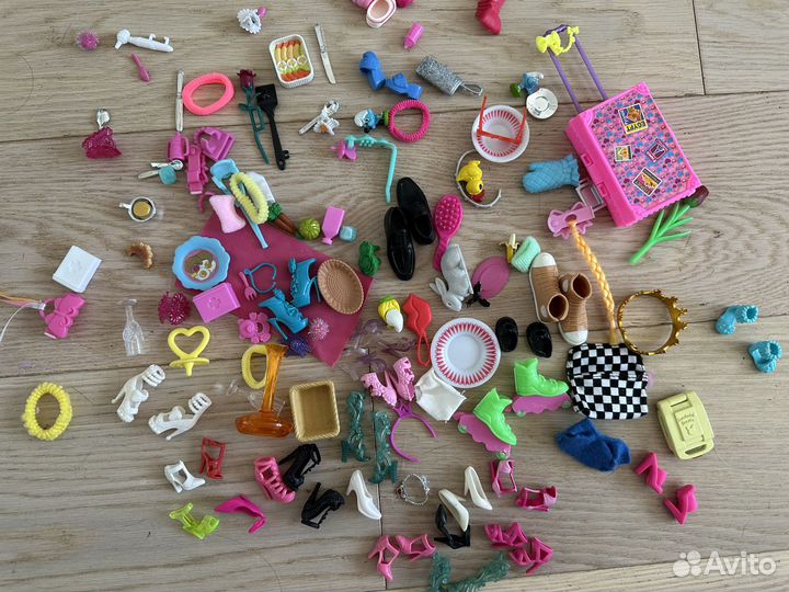 Кукла барби barbie одежда обувь мебель /все вместе