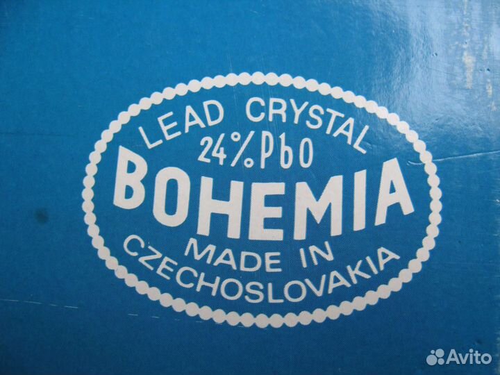Подарочный набор для виски, вина. Хрусталь. Bohemi